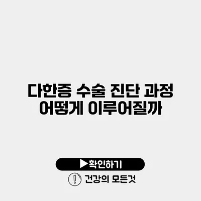 다한증 수술 진단 과정 어떻게 이루어질까?